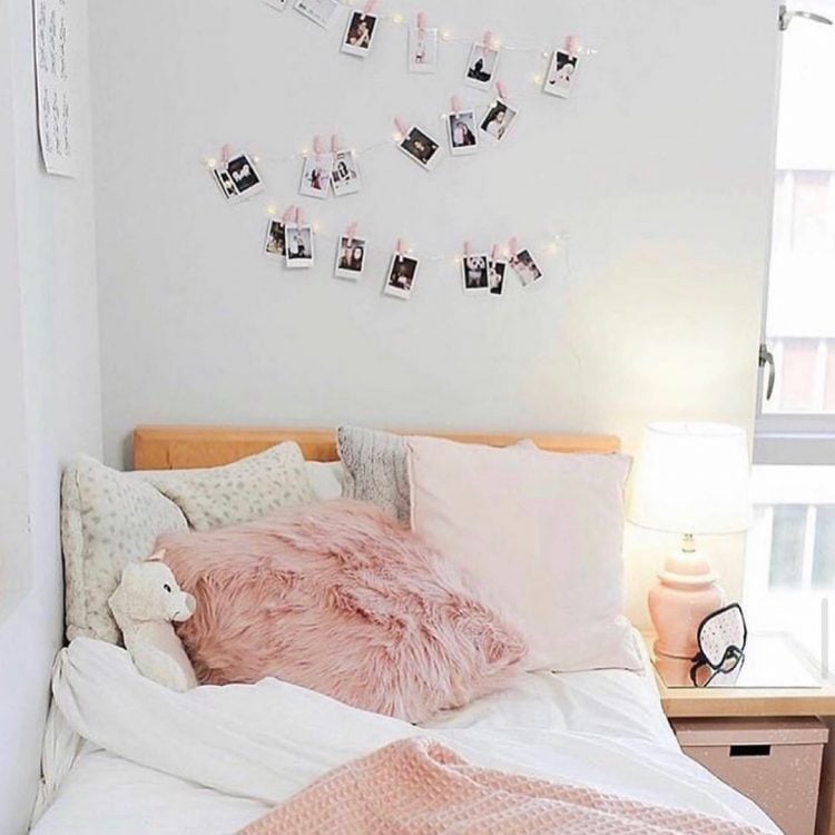 13 Polaroid Collage Ideas for Your Bedroom - Mom's Got the Stuff