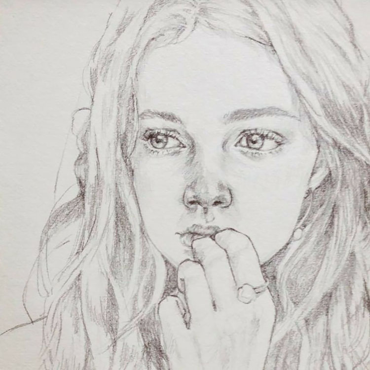 FINGERS TOUCHING MOUTH