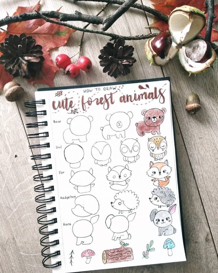 1,000+ Doodle Ideas To Try In Your Bullet Journal - Mom's Got the Stuff