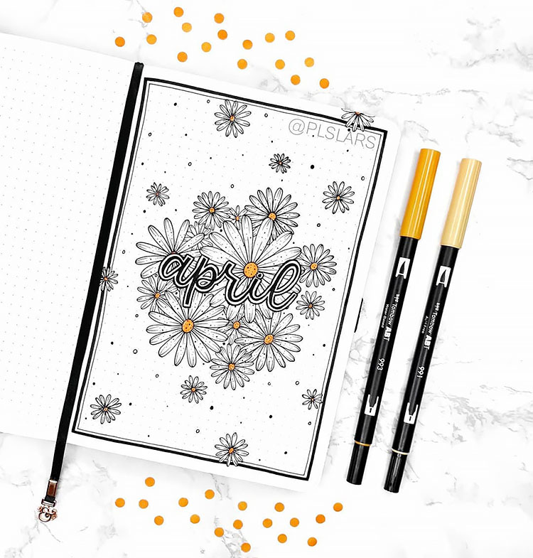 daisy flowers for april