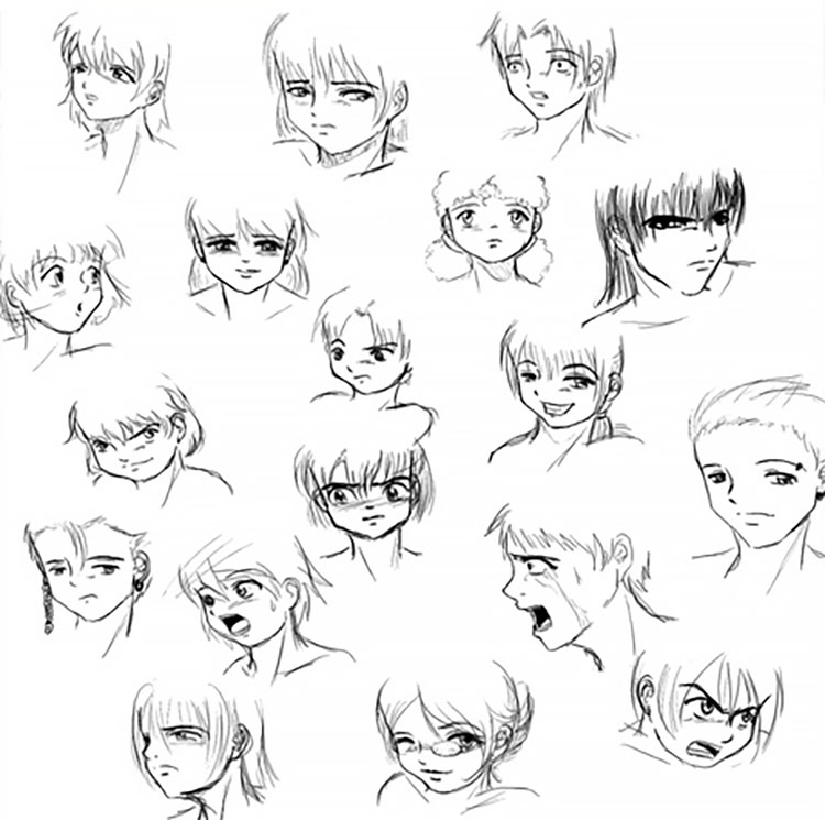 QUICK EXPRESSION SKETCHES