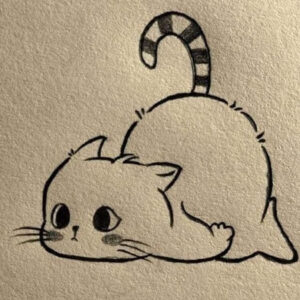 cat drawing