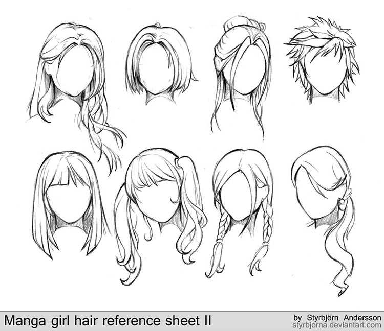 EIGHT HAIR STYLES
