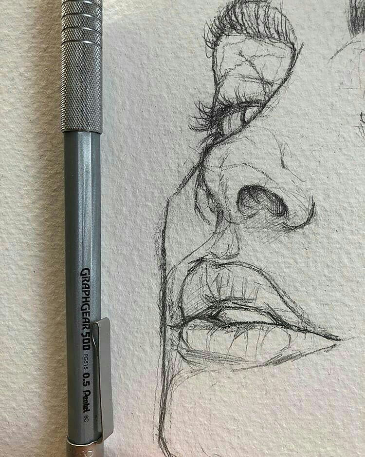 QUICK SKETCH of face