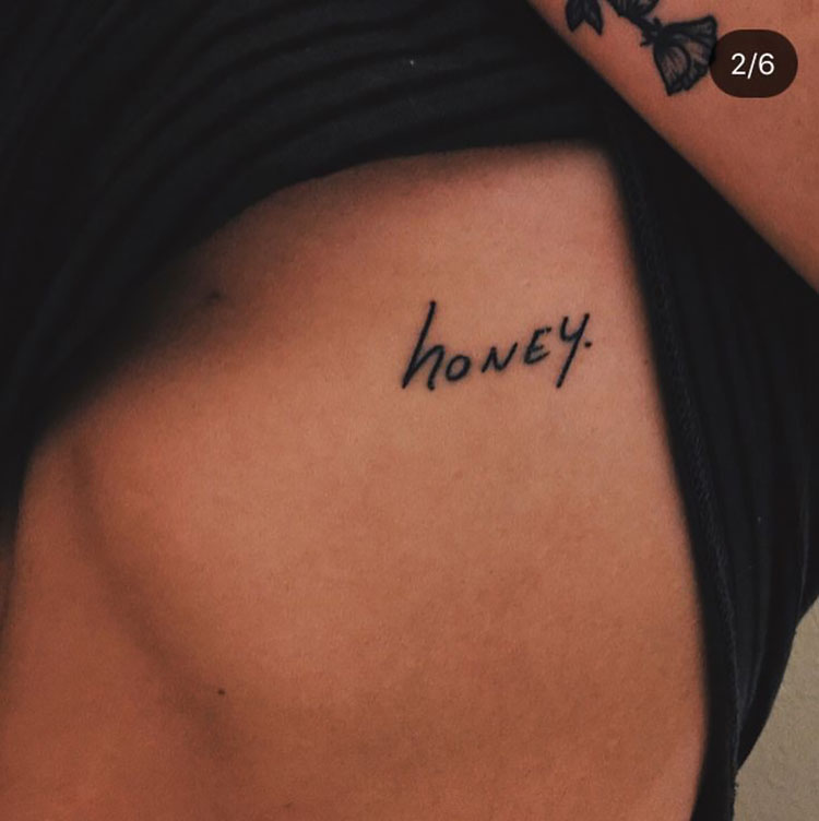 honey tattoo