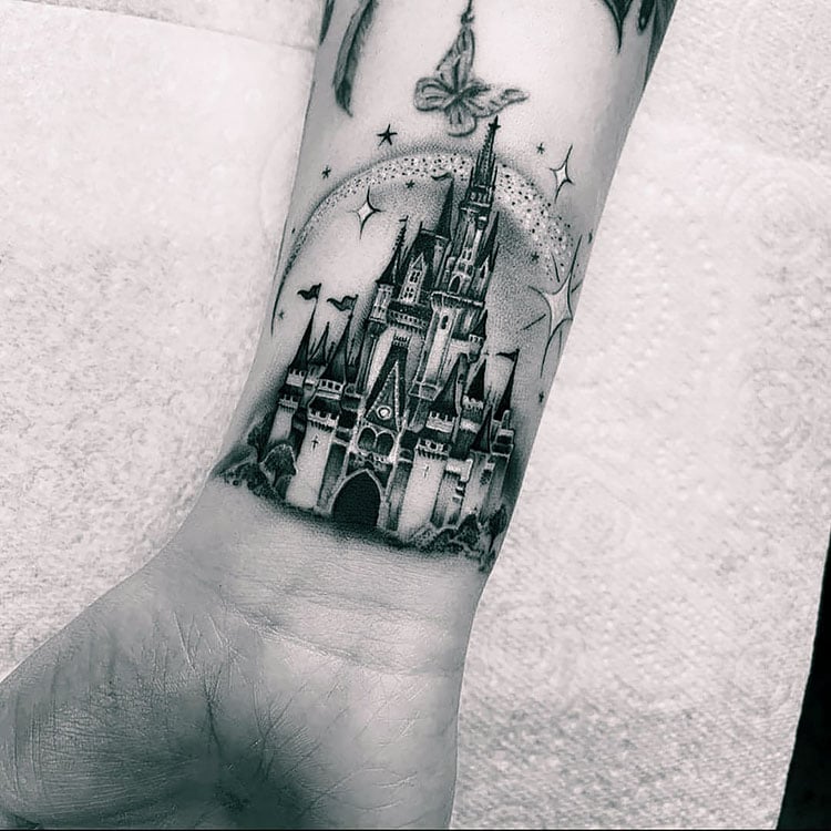 Minimalist Disney Tattoos That Will Have You Craving Fresh Ink  Inside the  Magic