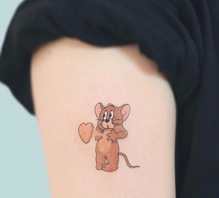 tom and jerry tattoo