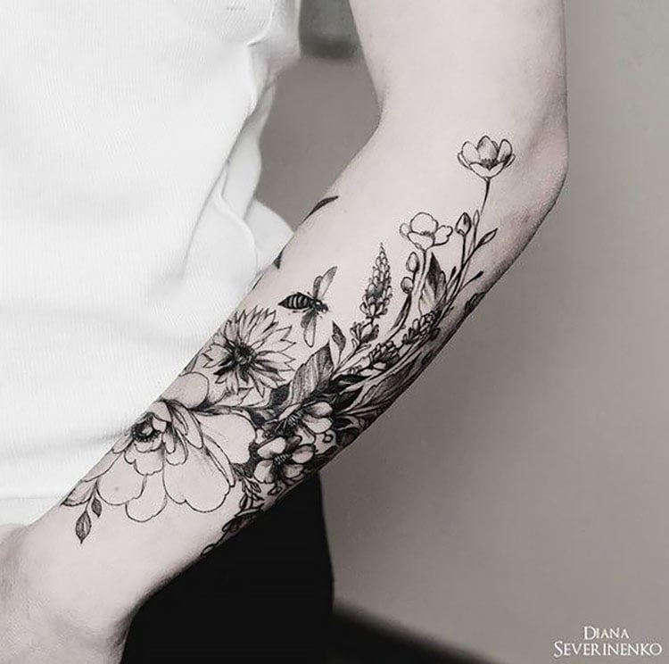 120 Pretty And Girly HalfSleeve Tattoo Ideas For Females