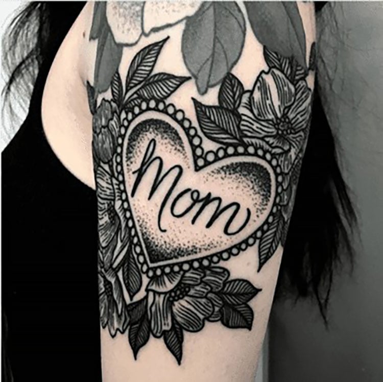 MOM DAD Tattoo Designs 