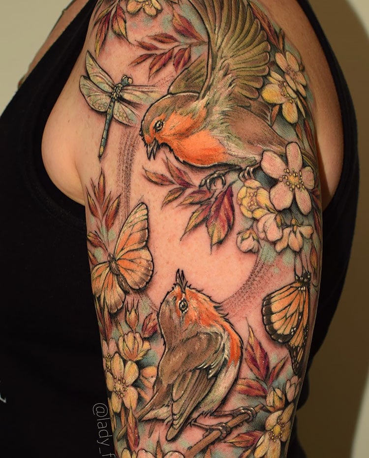 40 Beautiful Tattoo Sleeve Ideas For Women Moms Got The Stuff 