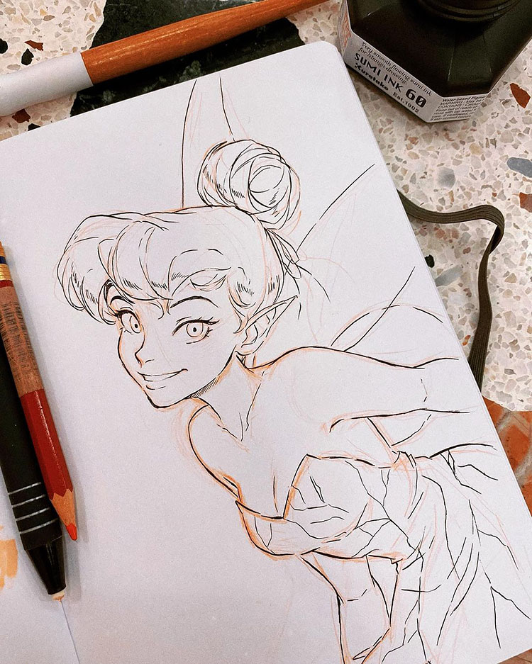 TINKERBELL DRAWING