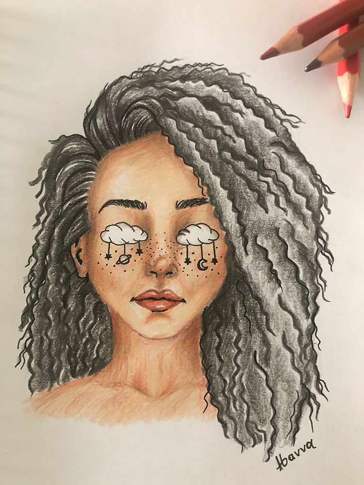 GIRL WITH CLOUD EYES