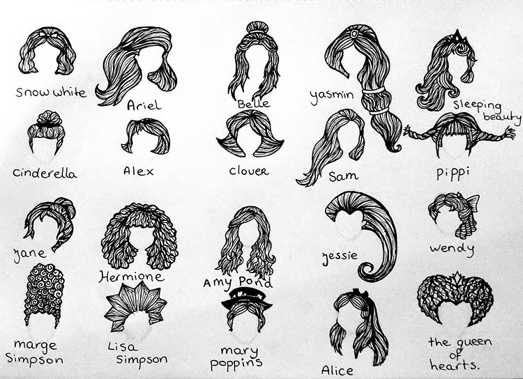 CHARACTER HAIR