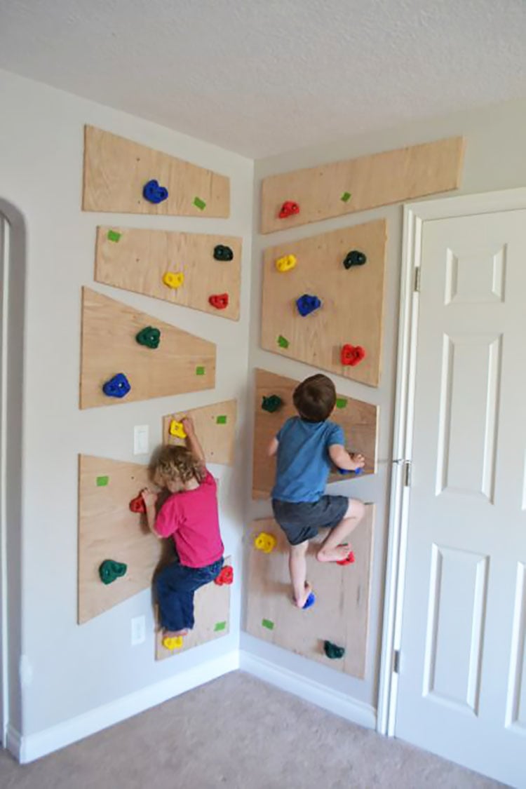 diy rock climbing