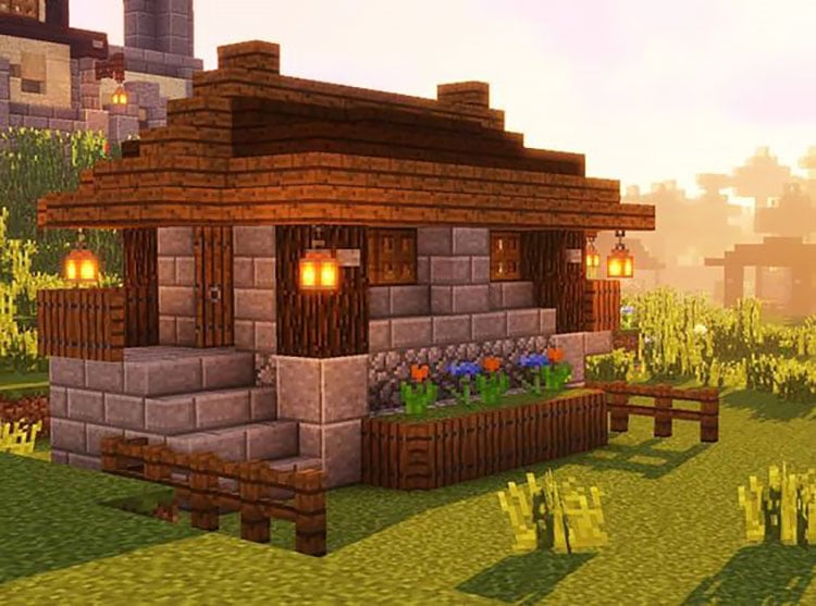 small minecraft house