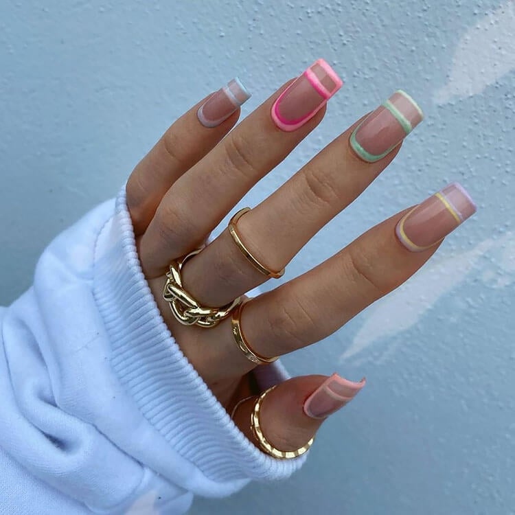 26 Cute Spring And Summer Nails For 21 Mom S Got The Stuff