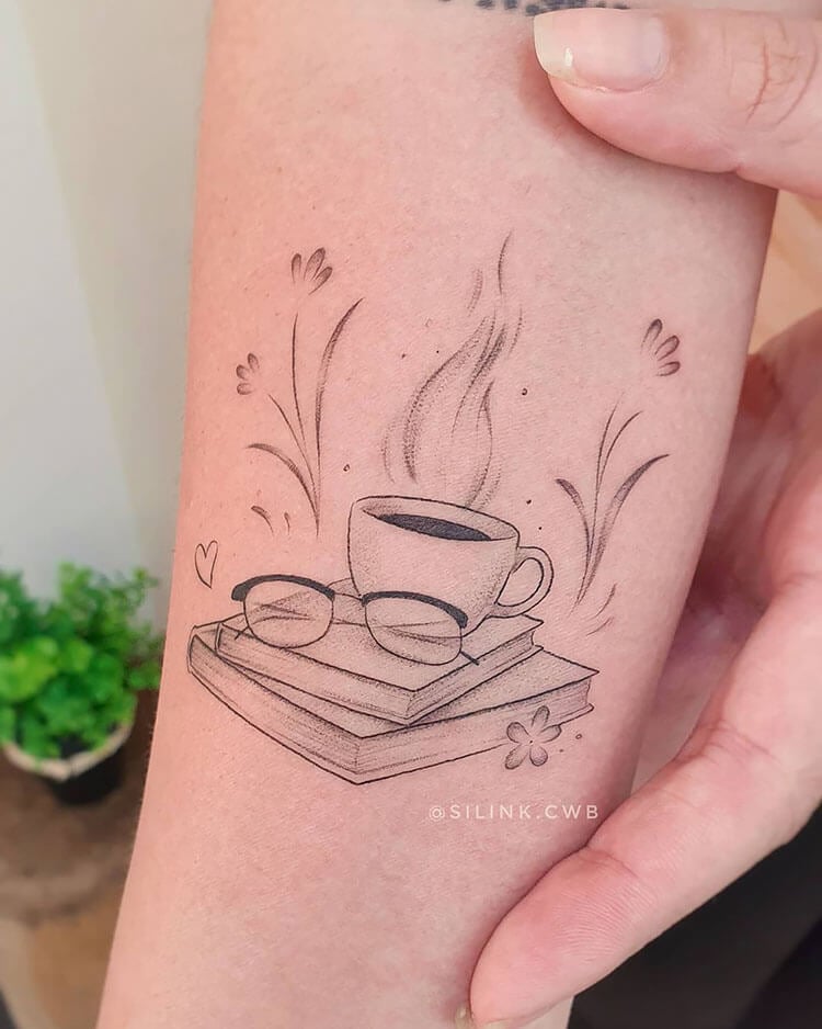 23 Awesome Tattoo Ideas for Book Lovers  StayGlam