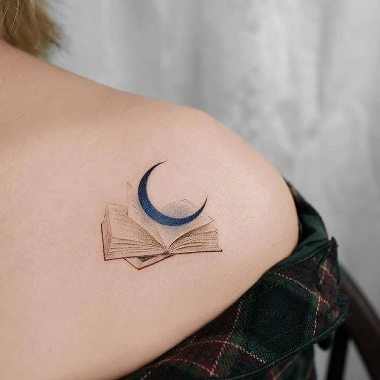 22 Cool Book Tattoo Ideas for Women Mom's Got the Stuff