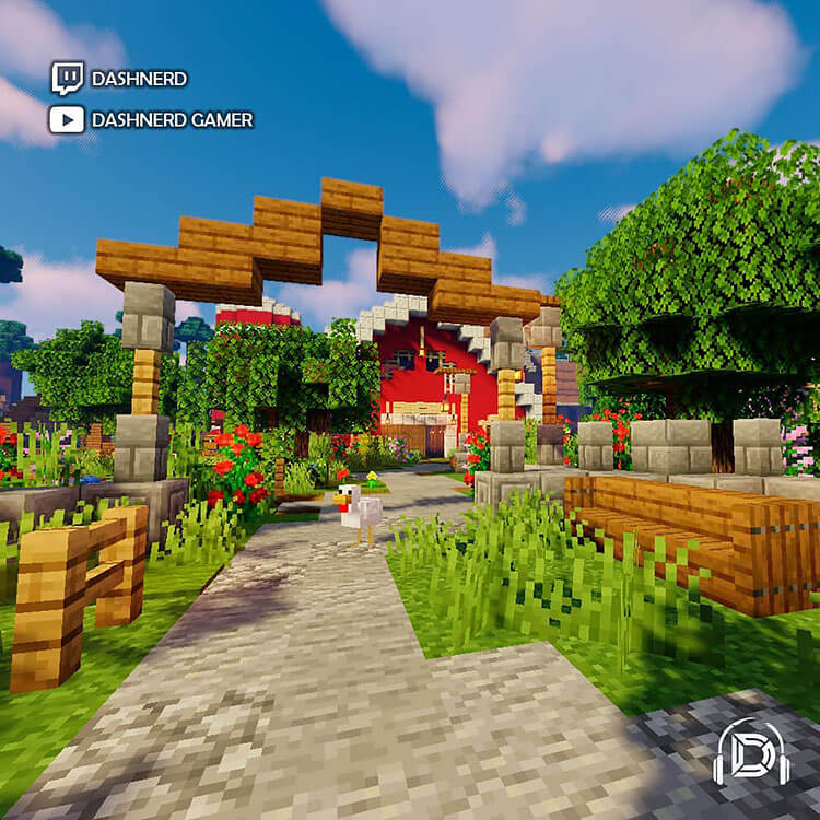 18 Awesome Minecraft Garden Ideas Mom S Got The Stuff