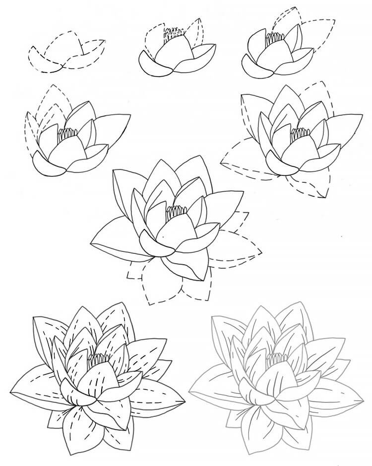 SIMPLE STEP-BY-STEP FLOWER TUTORIAL