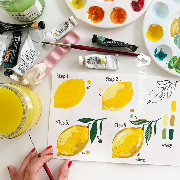 WATERCOLOR LEMON