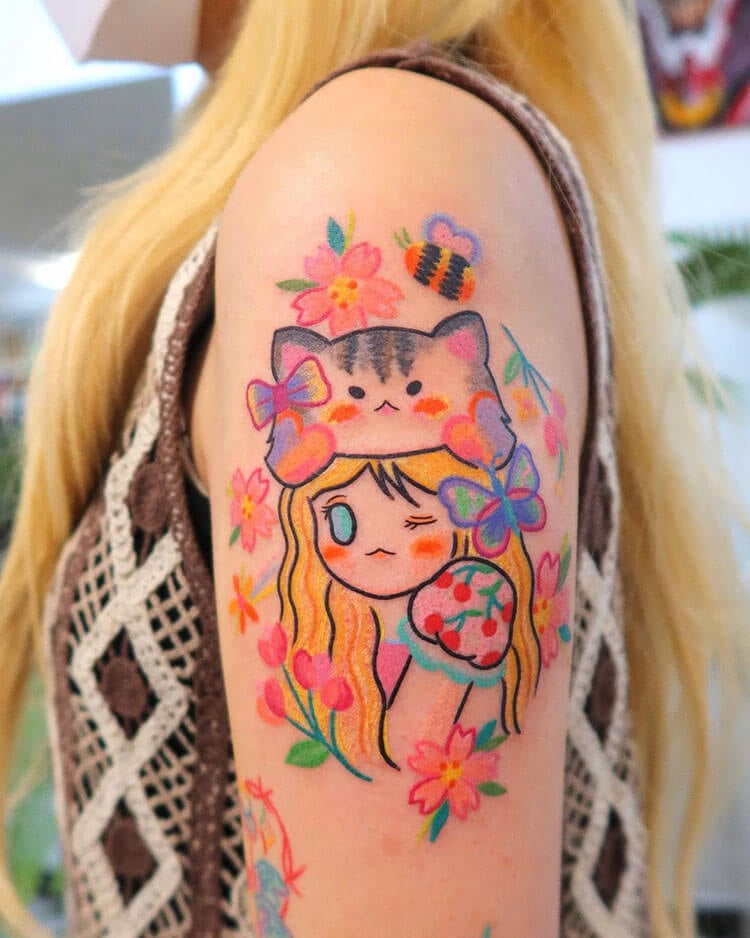 Fairy Tattoos Fun Colorful Sensual Designs Best Tattoo Artist Goa