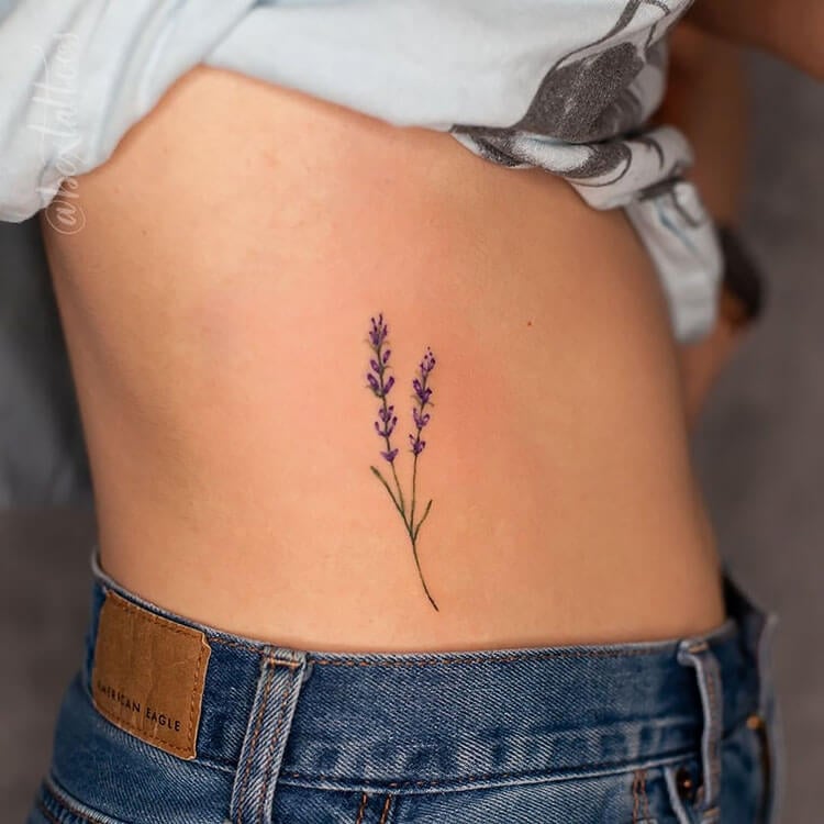 What Does Lavender Tattoo Mean  Represent Symbolism