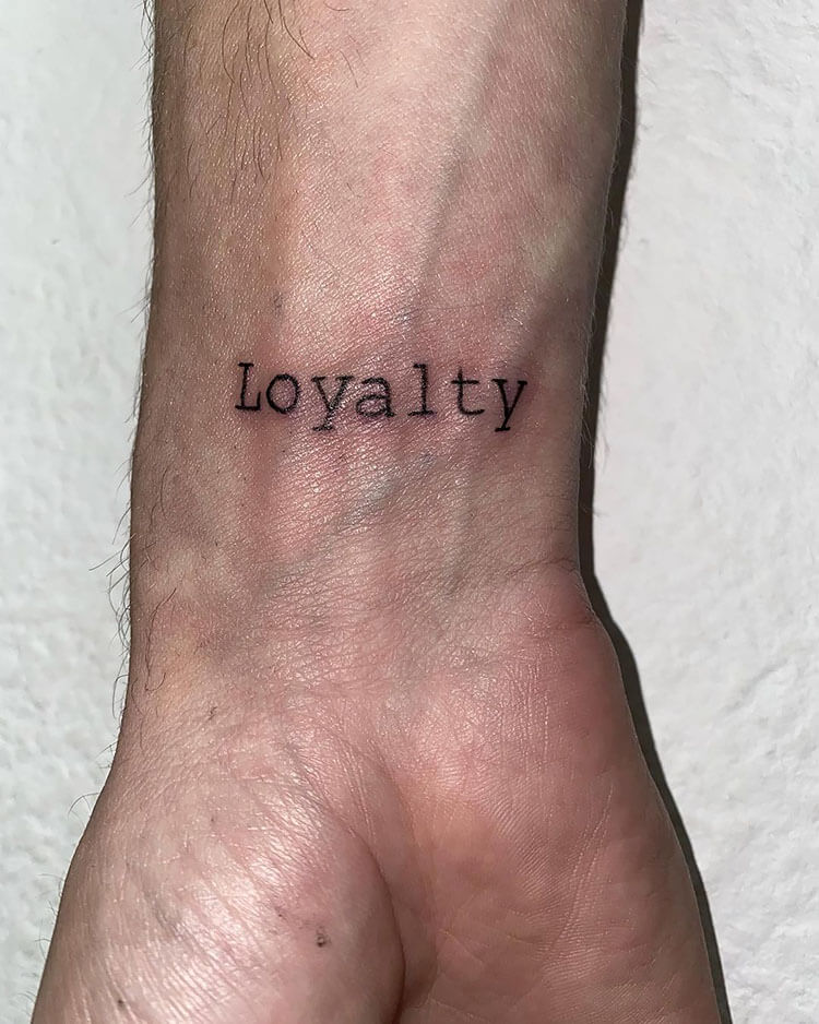 17 Loyalty Tattoo Ideas For Women And The Meaning Behind Them  Moms Got  the Stuff