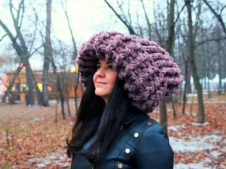 Super Bulky Crochet Hat