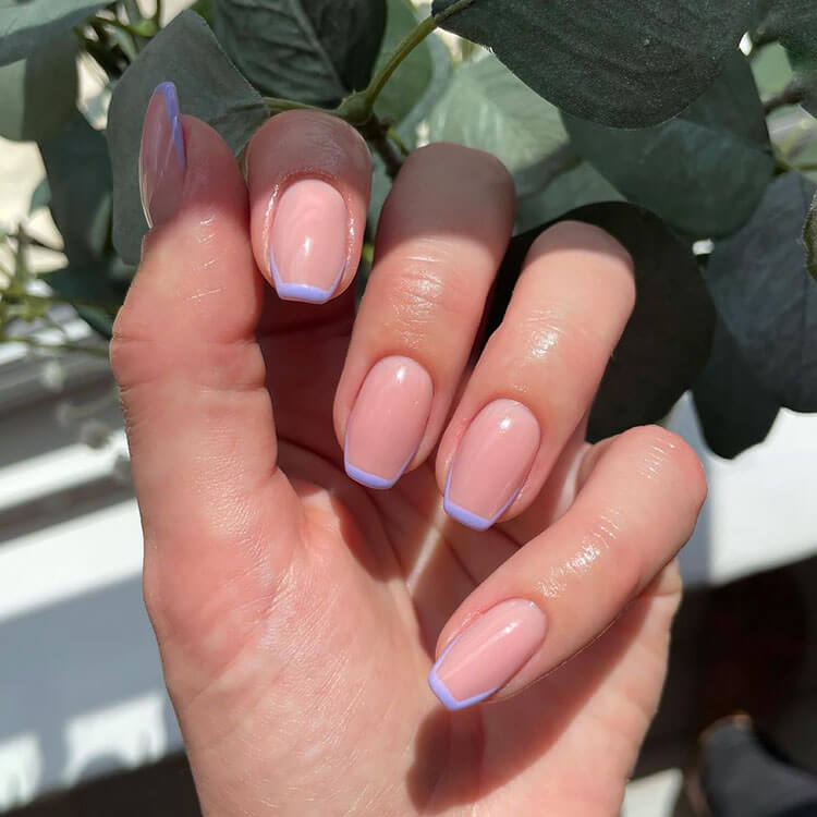 natural nail ideas gel