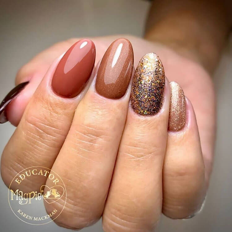 fall gel nails