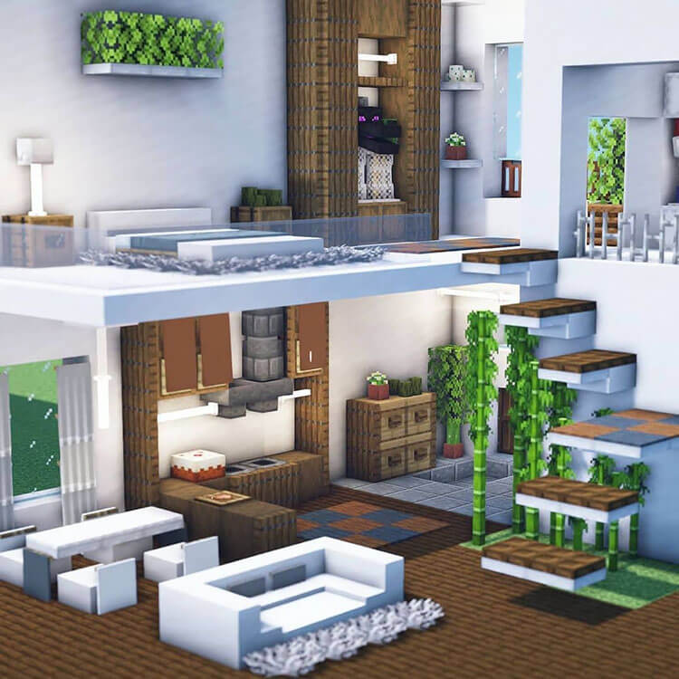 34 Awesome Minecraft Interior Design Ideas Mom's Got the Stuff