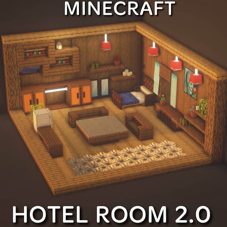 34 Awesome Minecraft Interior Design Ideas - Mom's Got the Stuff