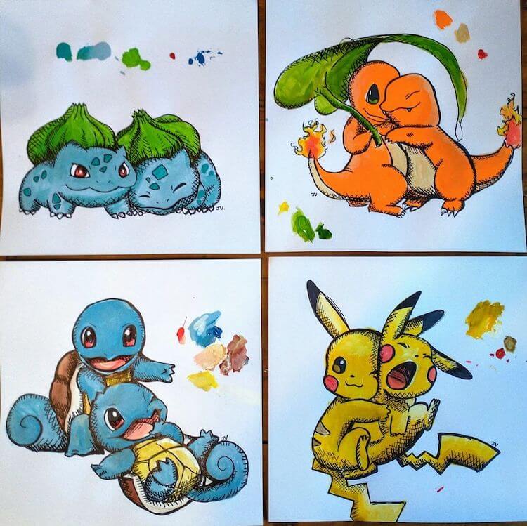 19 Easy Pokemon Drawing Ideas Mom's Got the Stuff