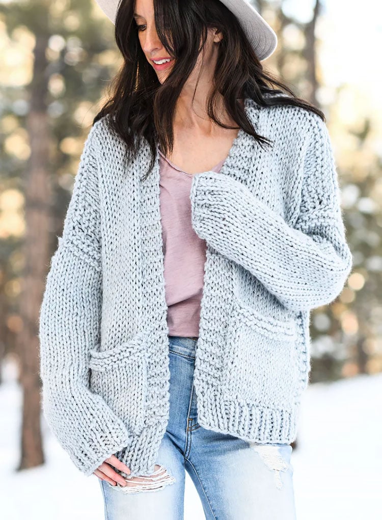 Moonbow Slouchy Knit Cardigan