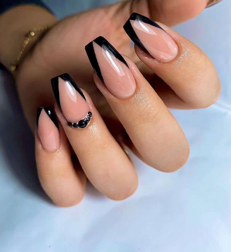 black French tips