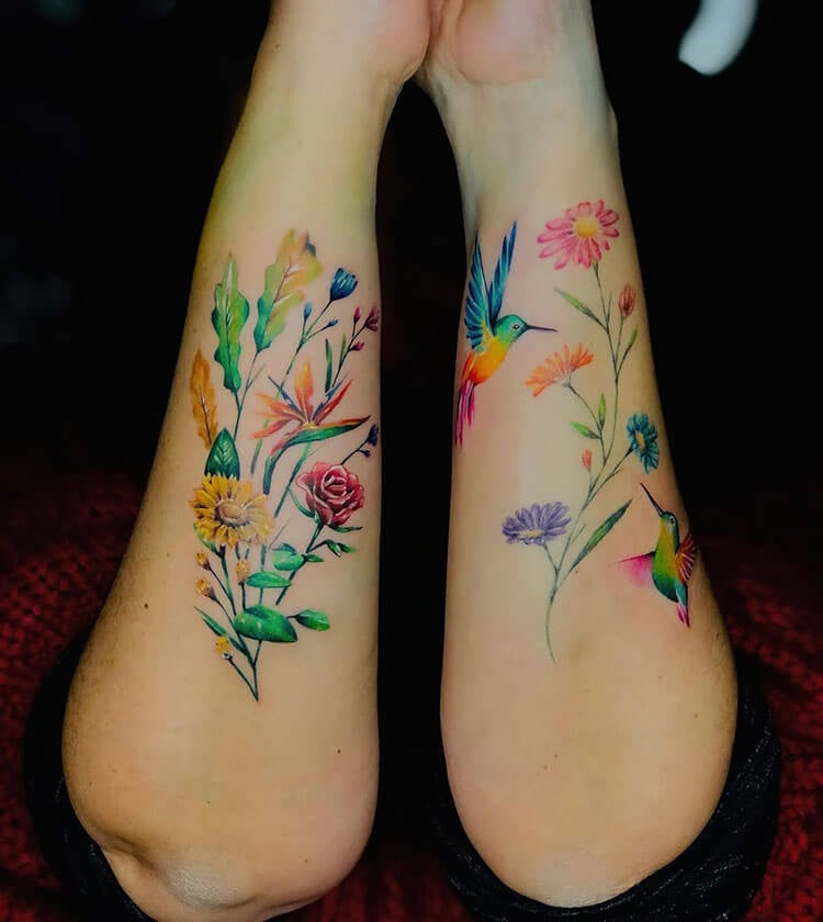 50 Hummingbird Tattoos  Fantastic Designs  Ideas  Tattoo Me Now