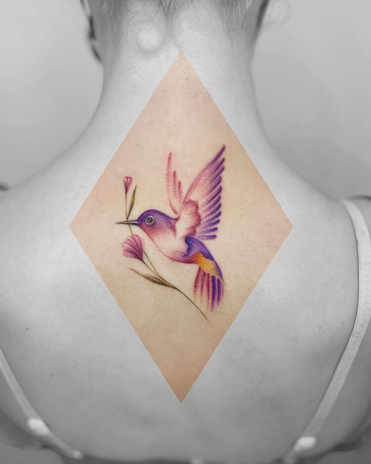 The Prettiest Hummingbird Tattoo Ideas  Tattoo Glee