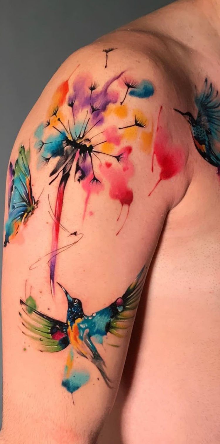 History and Meaning Behind the Hummingbird Tattoo  Chronic Ink