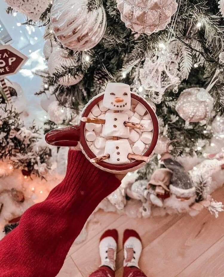 snowman marshmallows