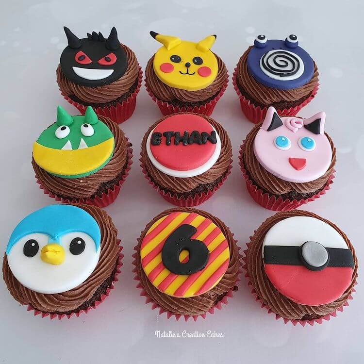 Gotta Catch 'Em All cupcakes