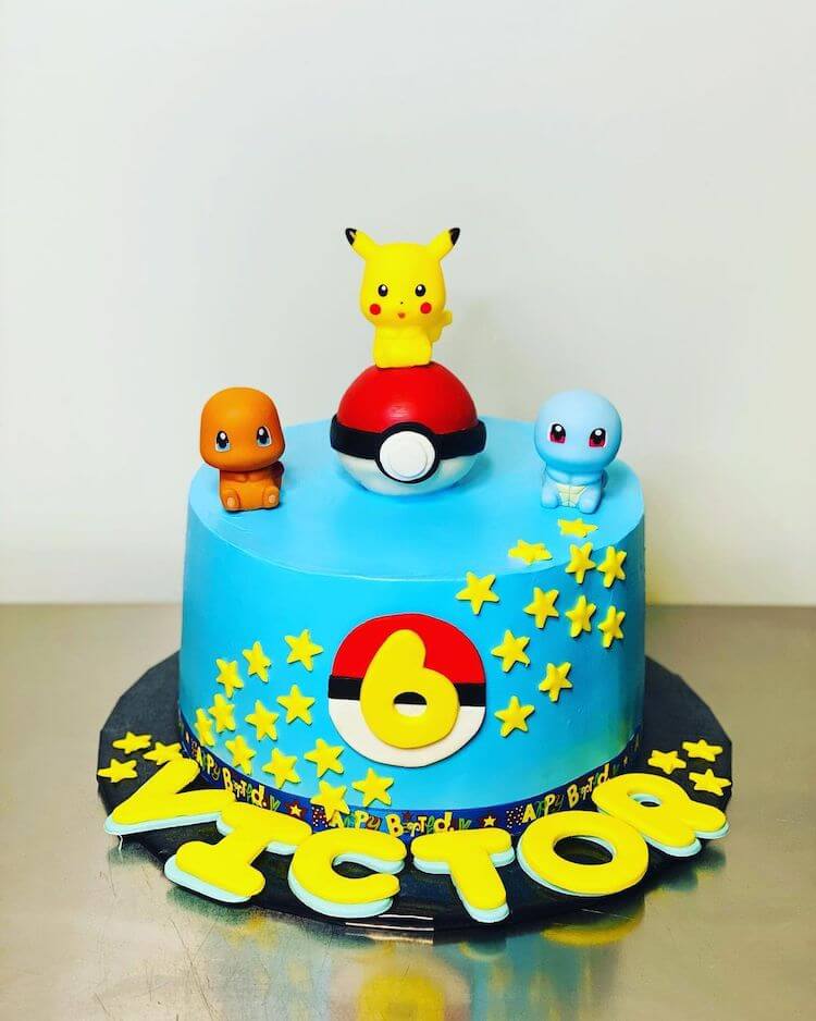 Pokemon Design Cake