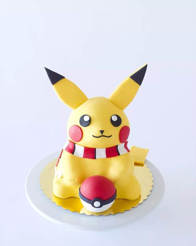 pikachu birthday cake