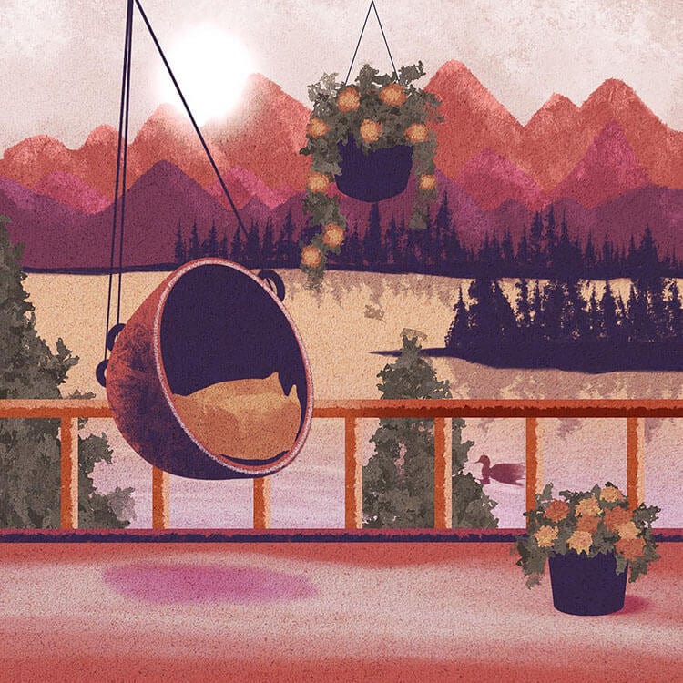 Summer Getaway Landscape