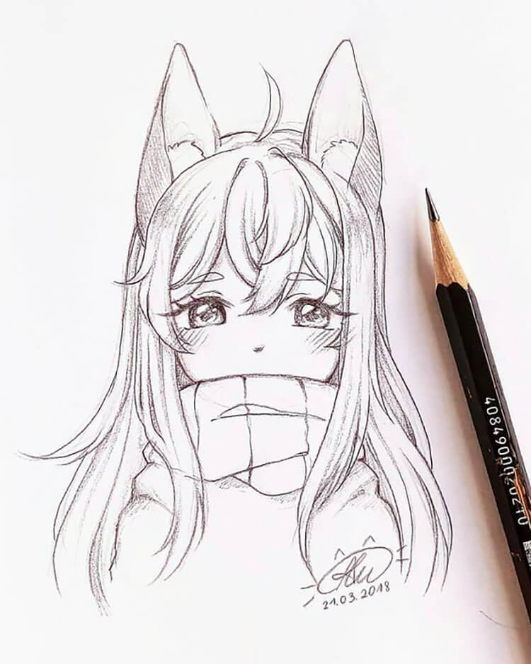 Girl with Animal Ears