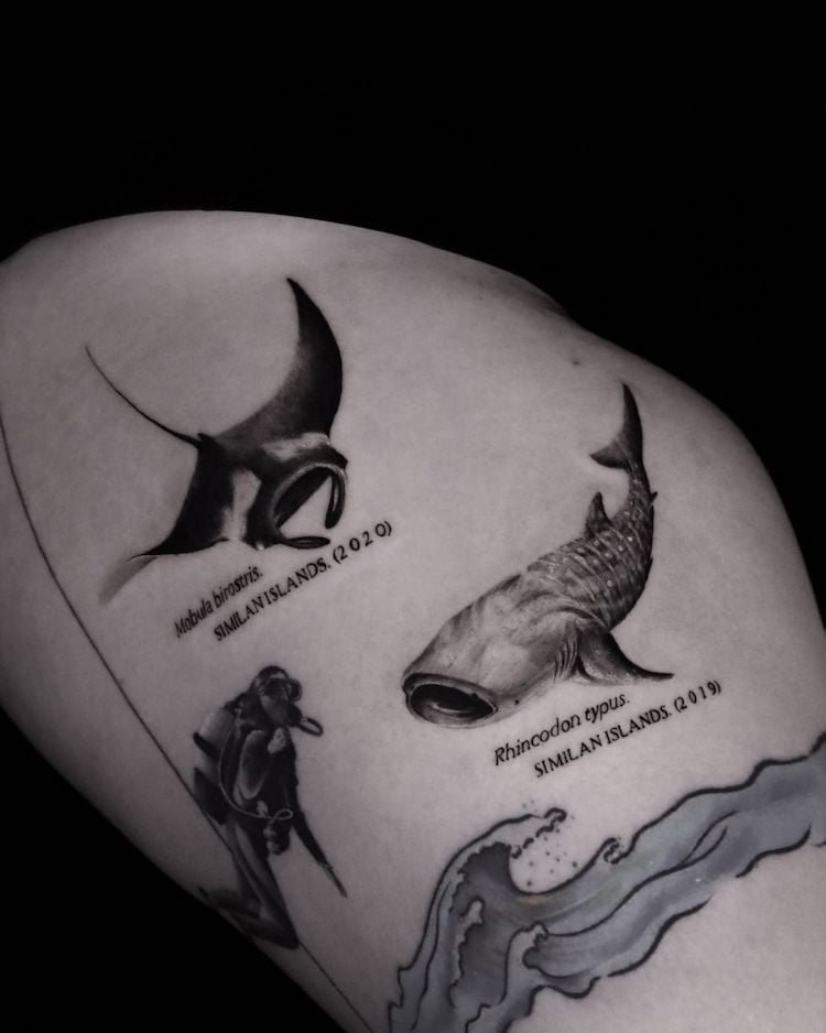 75 MindBlowing Ocean Tattoos And Their Meaning  AuthorityTattoo