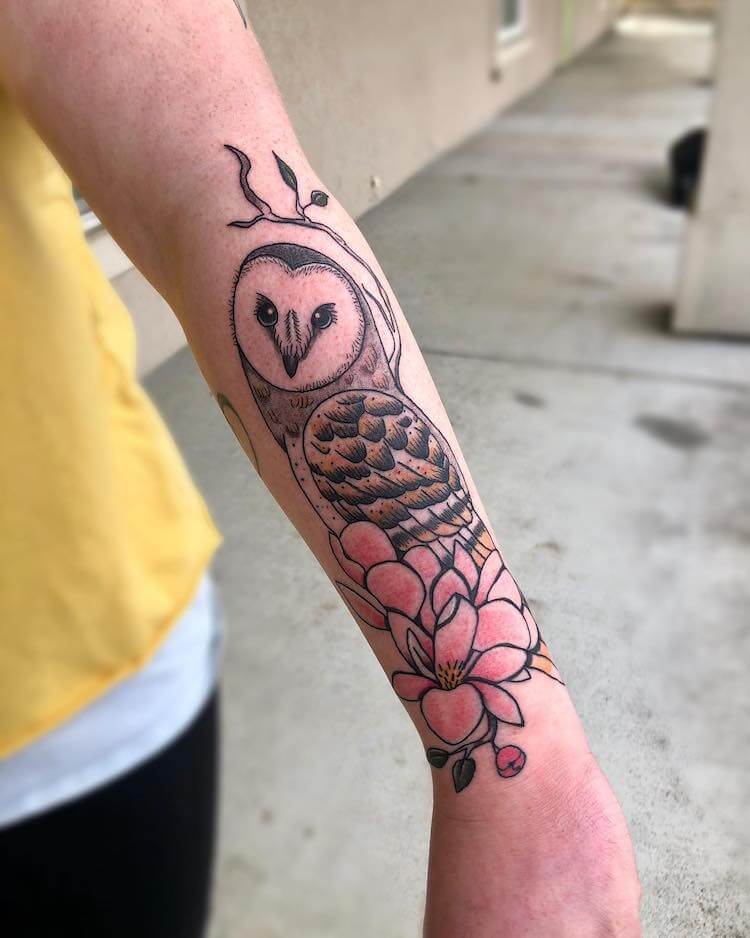 Aggregate more than 72 owl family tattoo latest - in.cdgdbentre