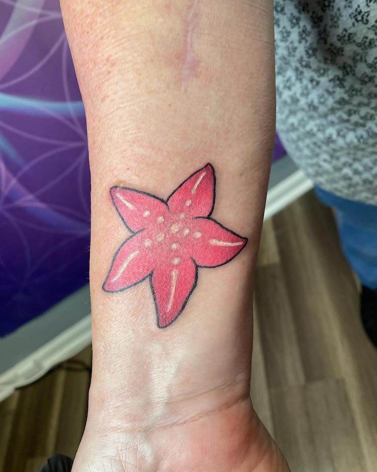 45 Stylish Starfish Tattoos You Got To See  Inku Paw