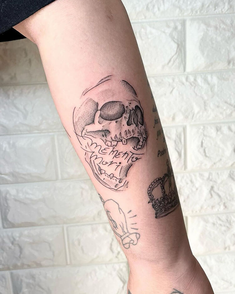 170 Best Memento Mori Tattoo With Meaning 2023  TattoosBoyGirl