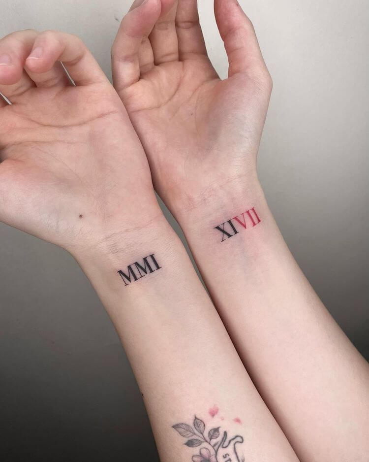 20 Awesome Roman Numeral Tattoo Ideas for Women Mom's Got the Stuff